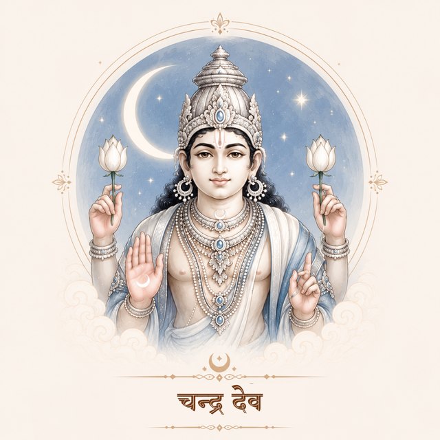 Chandra Dev, the Moon